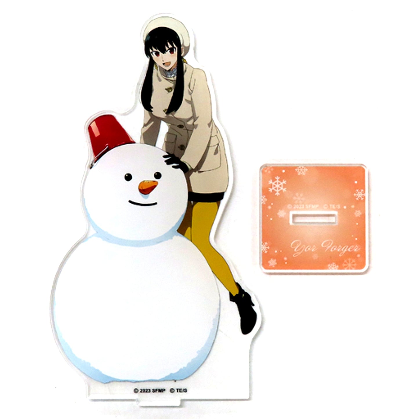 Yor Forger SPY x FAMILY CODE: White x Karaoke Manekineko Acrylic Stand [USED]