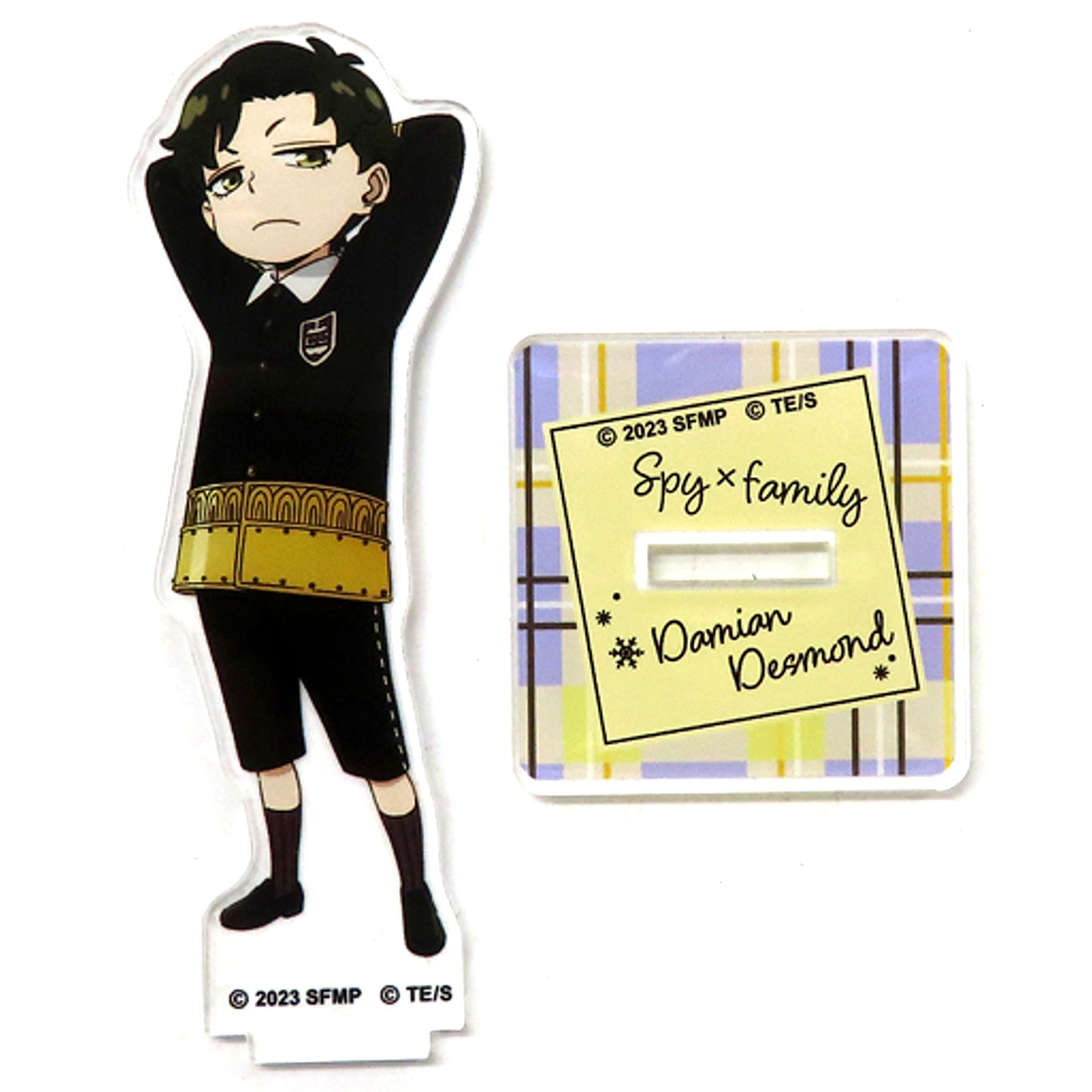 Damian Desmond SPY x FAMILY CODE: White x Karaoke Manekineko Acrylic Stand [USED]