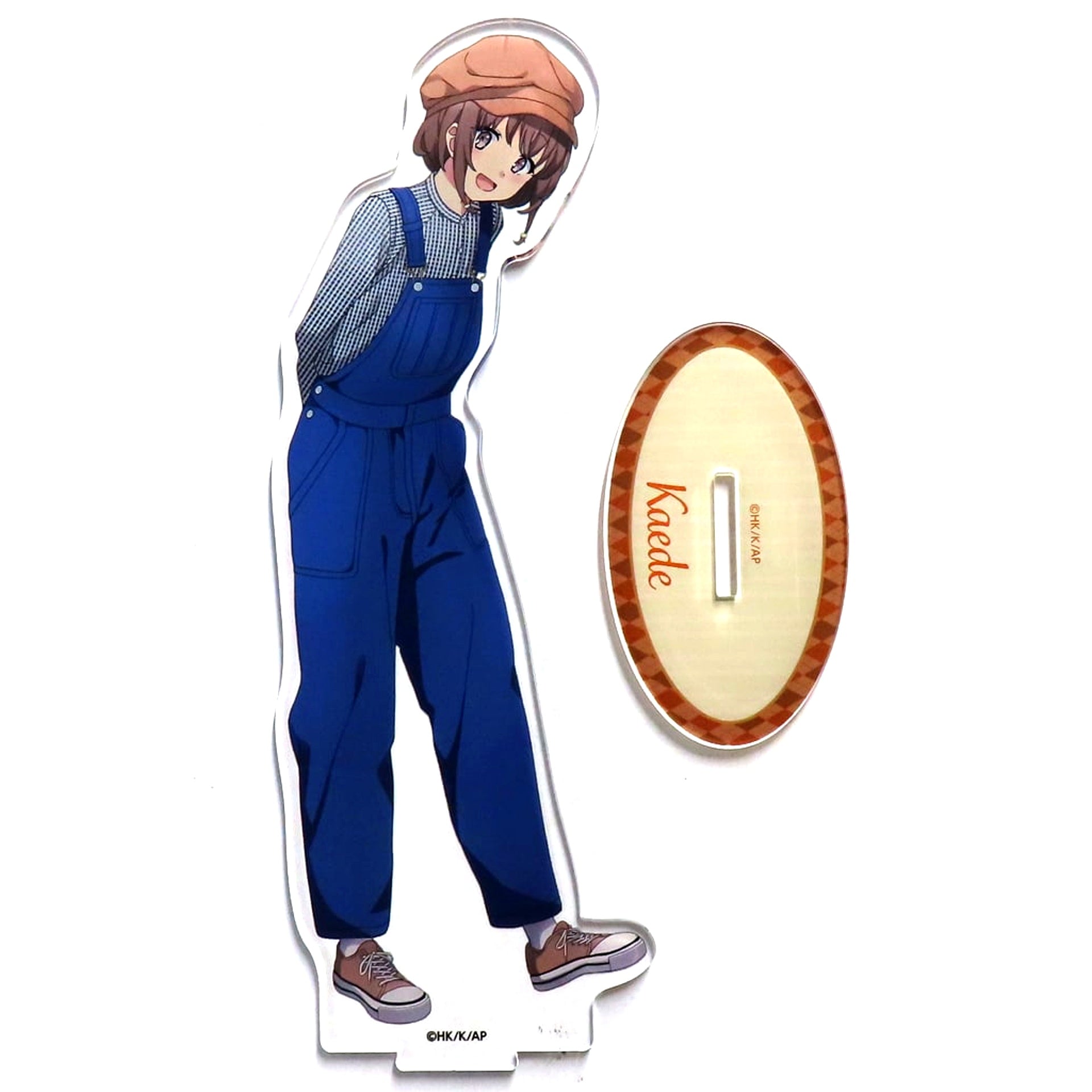 Kaede Azusagawa BIG Acrylic Stand Rascal Does Not Dream of a Sister Venturing Out x Tobu Top Tours Sacred Place Trip [USED]