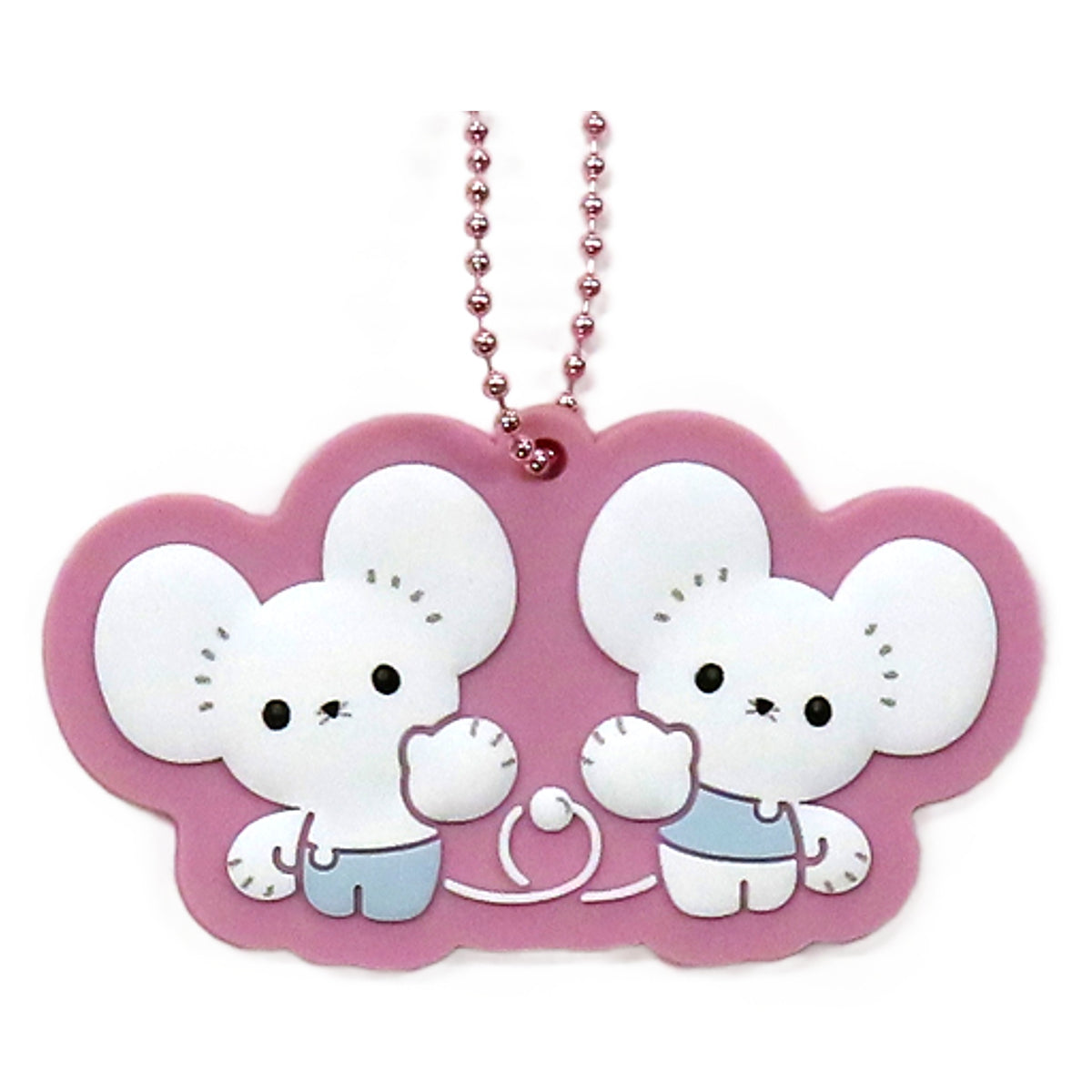 Tandemaus Pink Pokemon Rubber Charm Collection Wakka de Ikka Pokemon Center Limited Charm [USED]