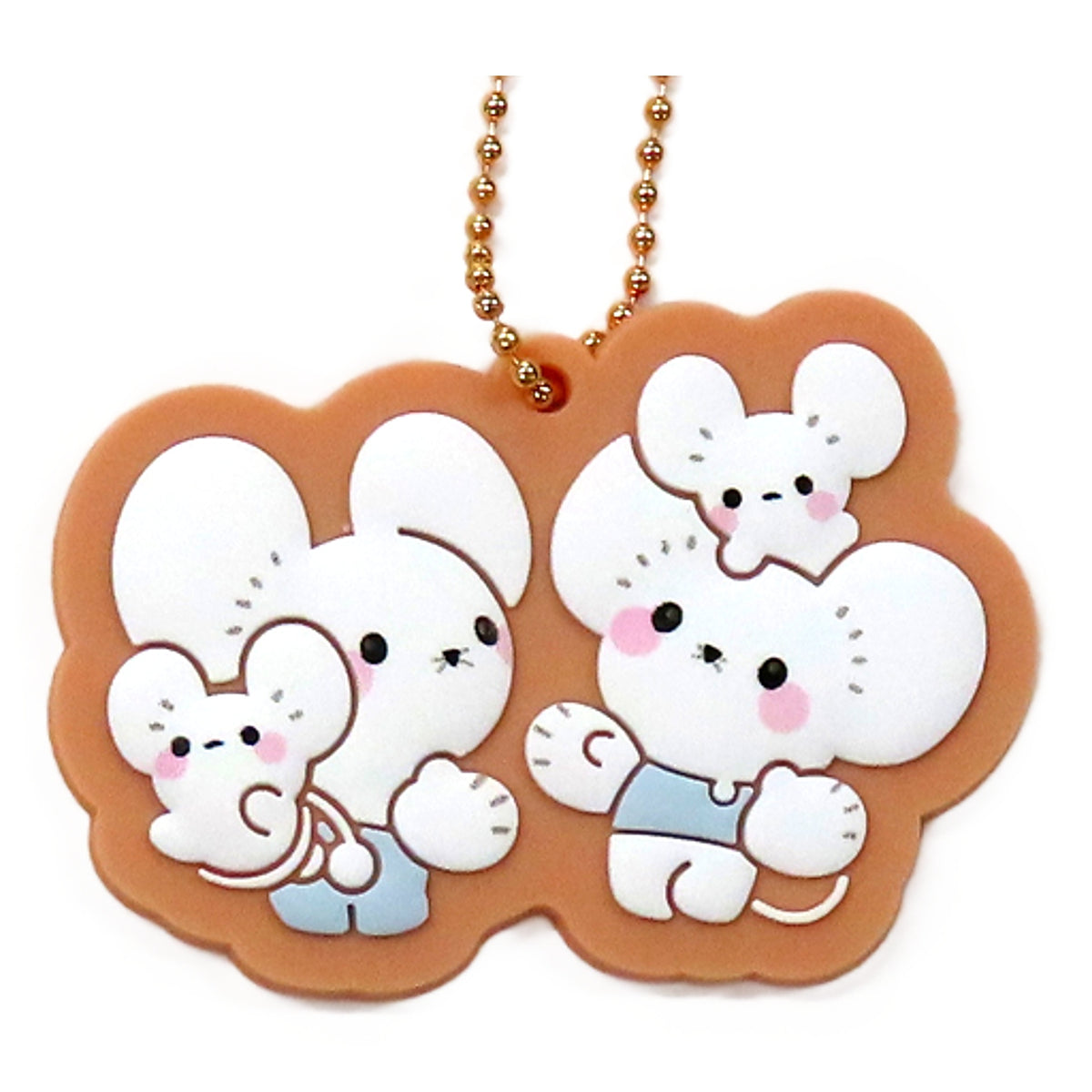 Maushold Orange Pokemon Rubber Charm Collection Wakka de Ikka Pokemon Center Limited Charm [USED]