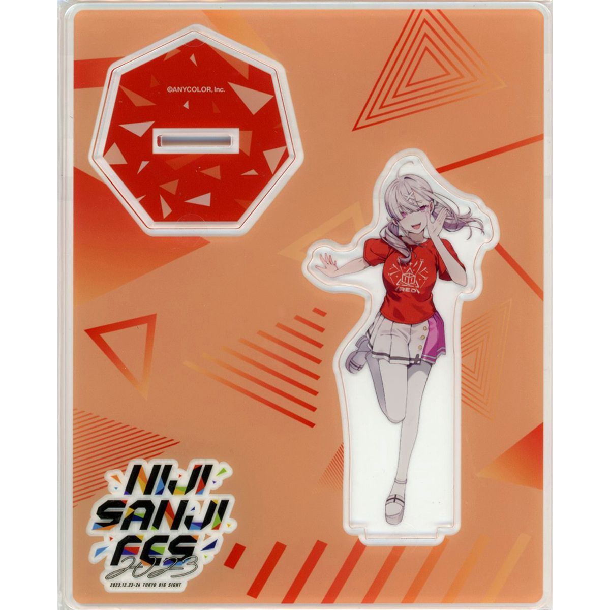 Sukoya Kana Virtual YouTuber Nijisanji Class T-Shirt Acrylic Stand NIJISANJI Fes 2023 [USED]