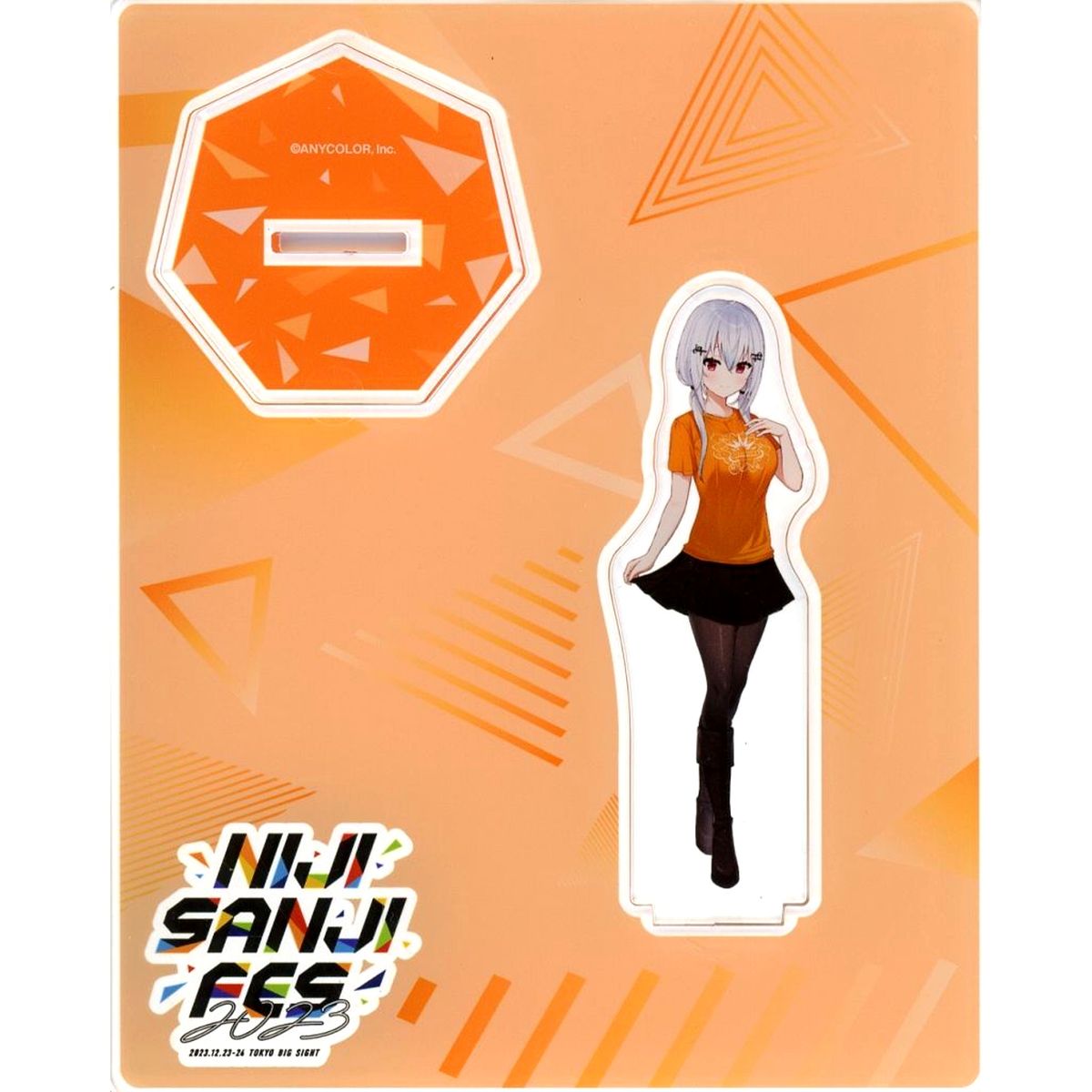 Hakase Fuyuki Class T-Shirt Acrylic Stand Virtual YouTuber Nijisanji NIJISANJI Fes 2023 [USED]