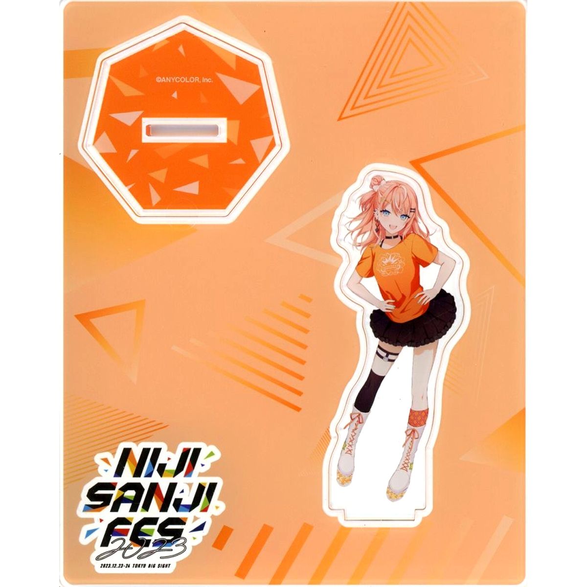 Igarashi Rika Class T-Shirt Acrylic Stand Virtual YouTuber Nijisanji NIJISANJI Fes 2023 [USED]