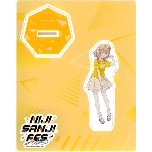 Yaguruma Rine Virtual YouTuber Nijisanji Class T-Shirt Acrylic Stand NIJISANJI Fes 2023 [USED]