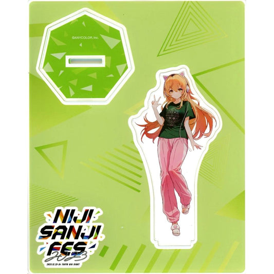 Ienaga Mugi Virtual YouTuber Nijisanji Class T-Shirt Acrylic Stand NIJISANJI Fes 2023 [USED]