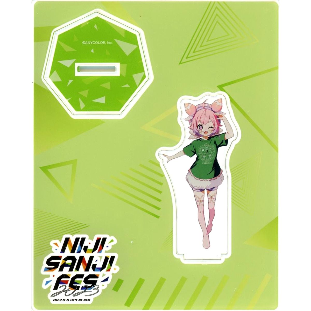 Ushimi Ichigo Class T-shirt Acrylic Stand Virtual YouTuber Nijisanji NIJISANJI Fes 2023 [USED]