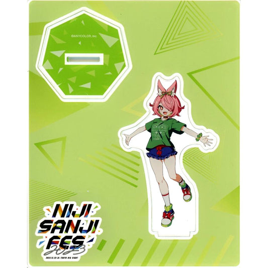 Azuchi Momo Virtual YouTuber Nijisanji Class T-Shirt Acrylic Stand NIJISANJI Fes 2023 [USED]