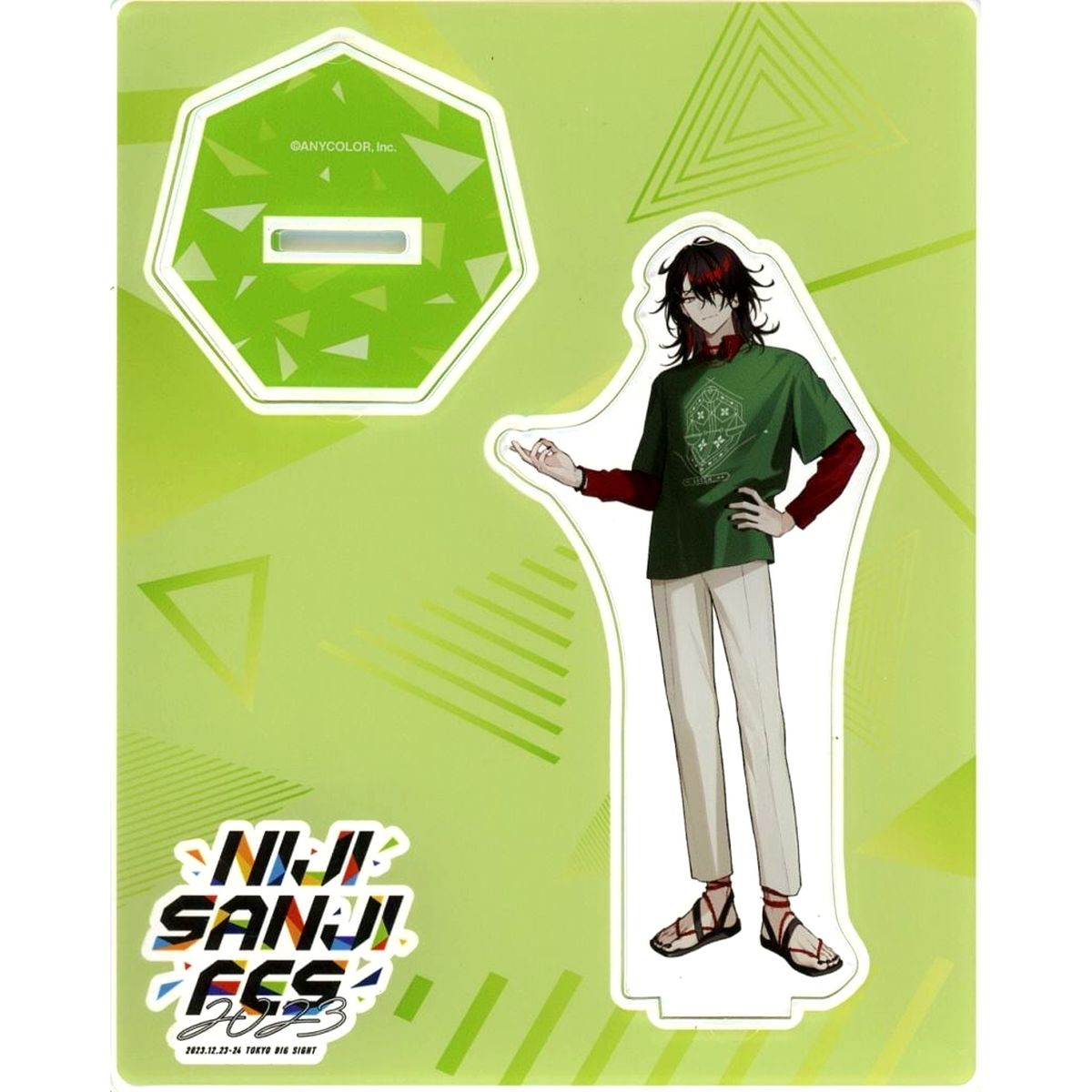 Vox Akuma Class T-shirt Acrylic Stand Virtual YouTuber Nijisanji NIJISANJI Fes 2023 [USED]
