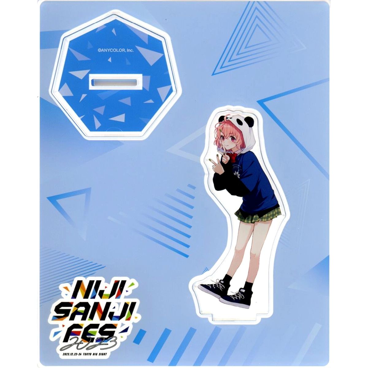 Sasaki Saku Class T-shirt Acrylic Stand Virtual YouTuber Nijisanji NIJISANJI Fes 2023 [USED]
