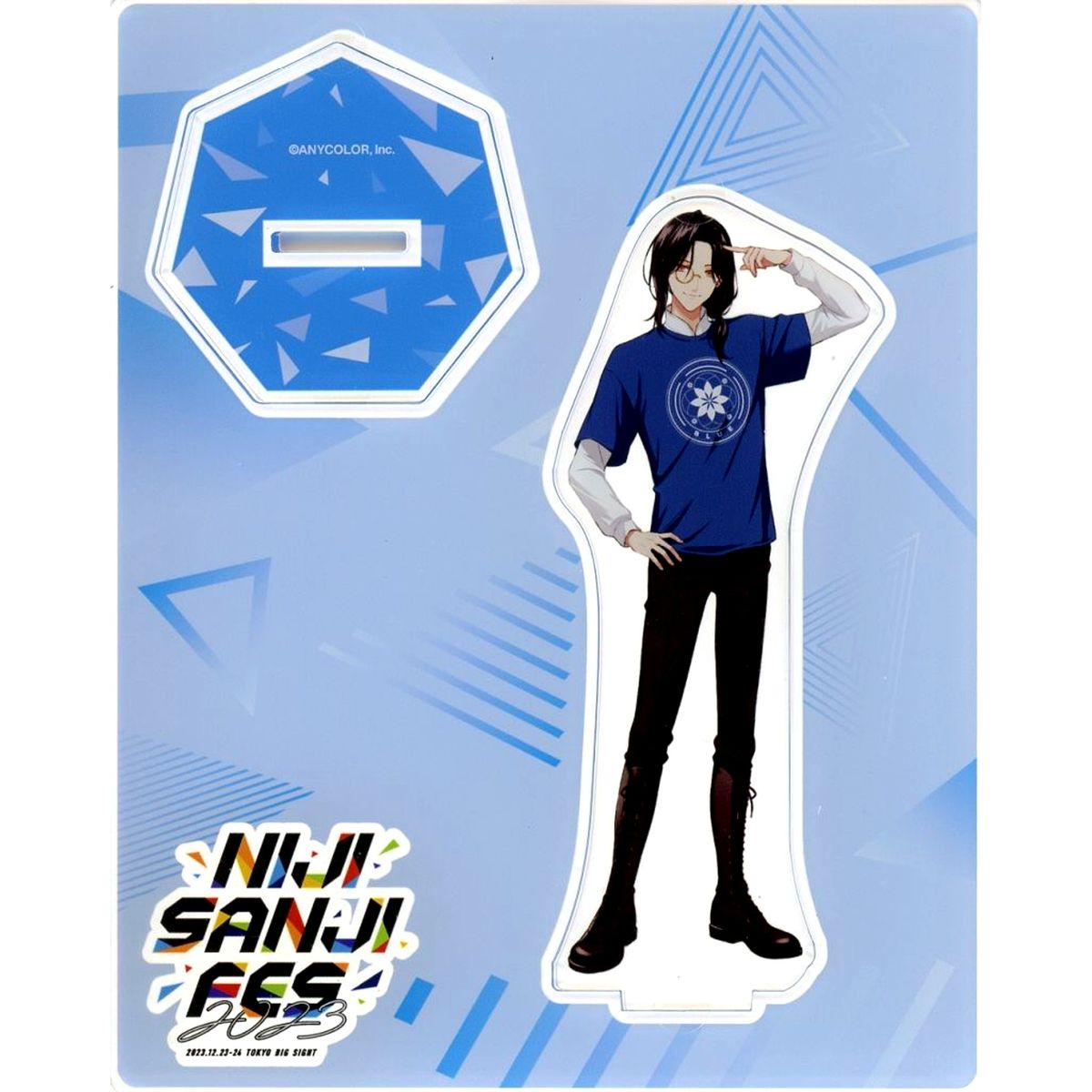 Shellin Burgundy Class T-shirt Acrylic Stand Virtual YouTuber Nijisanji NIJISANJI Fes 2023 [USED]