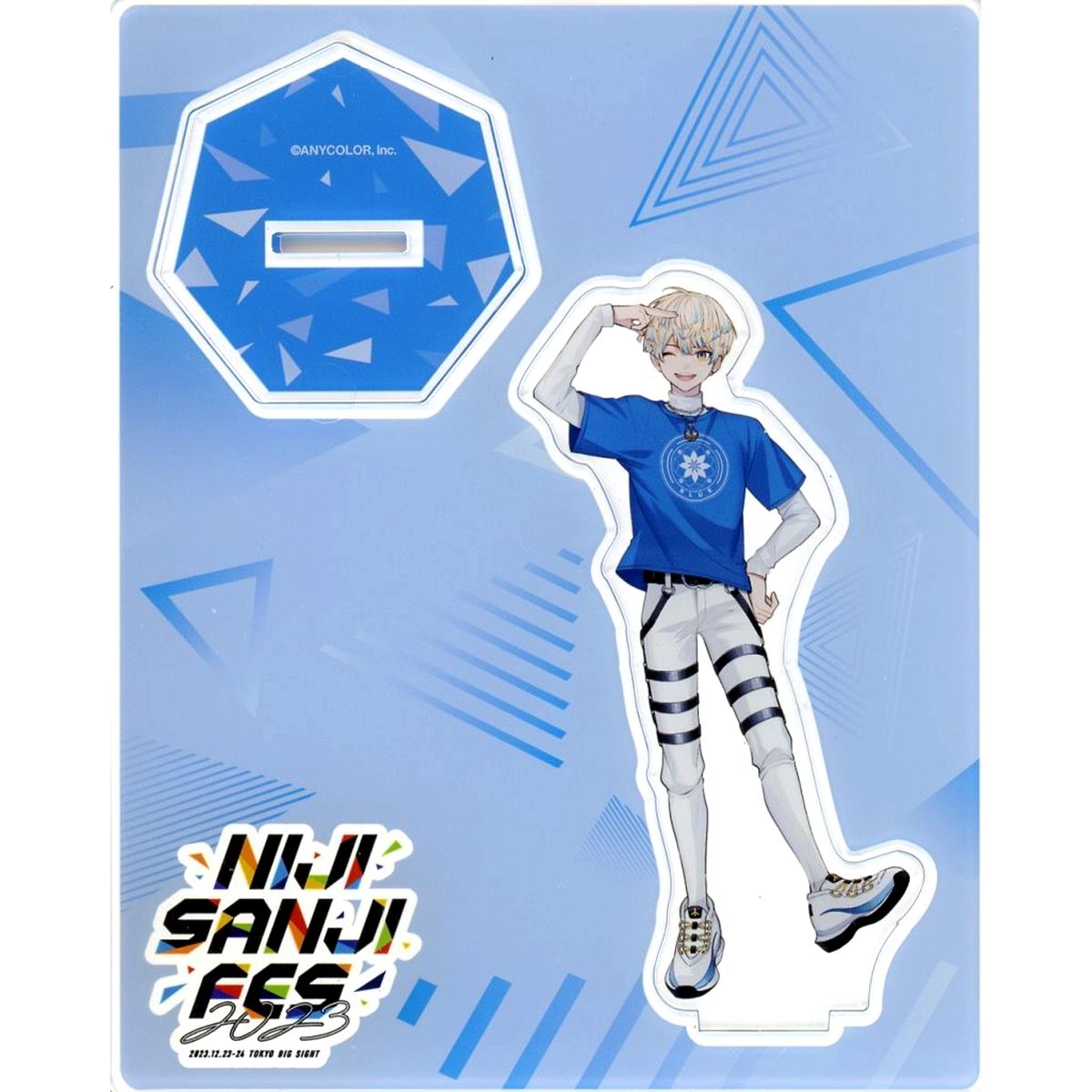 Hibachi Mana Class T-Shirt Acrylic Stand Virtual YouTuber Nijisanji NIJISANJI Fes 2023 [USED]