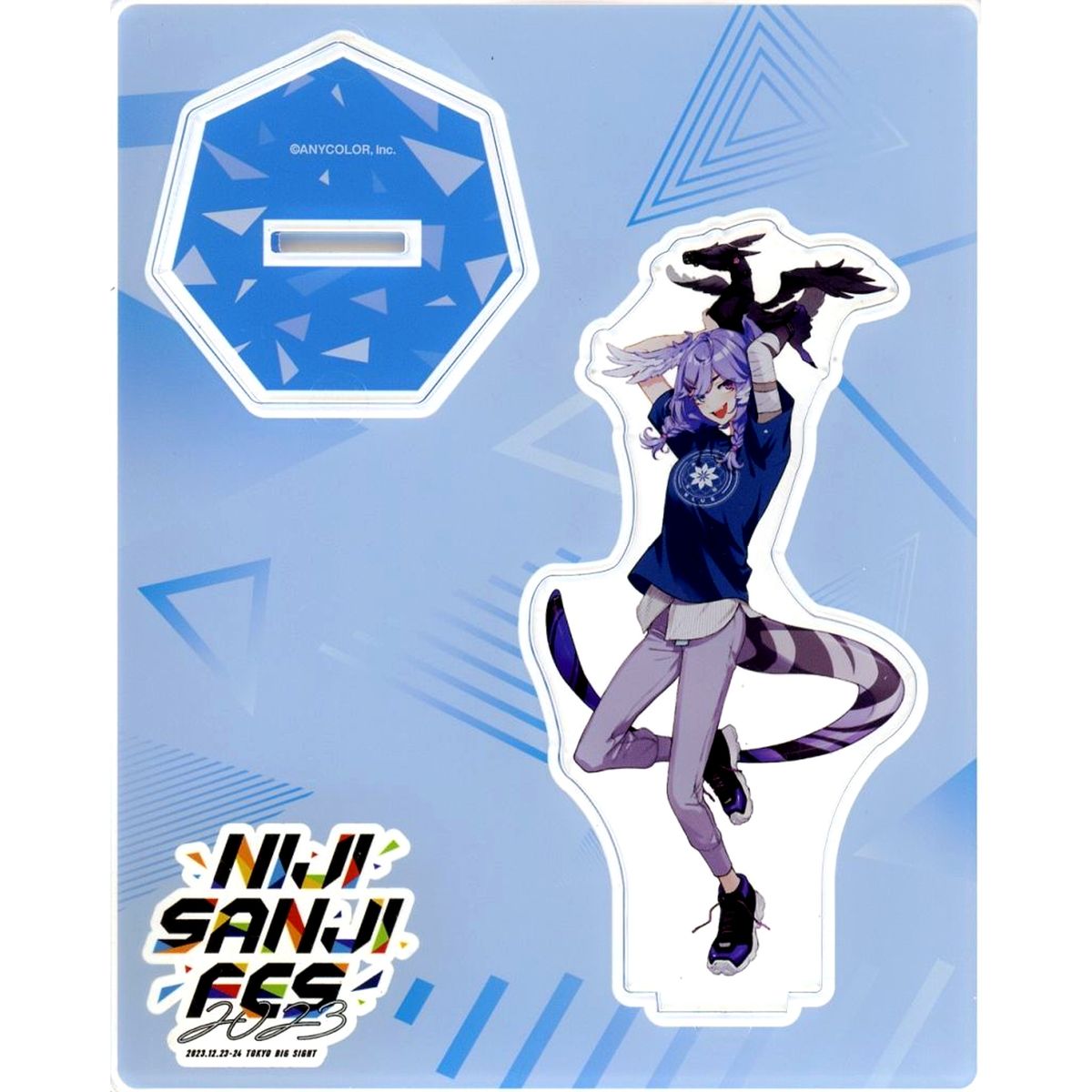 Selen Tatsuki Virtual YouTuber Nijisanji Class T-Shirt Acrylic Stand NIJISANJI Fes 2023 [USED]