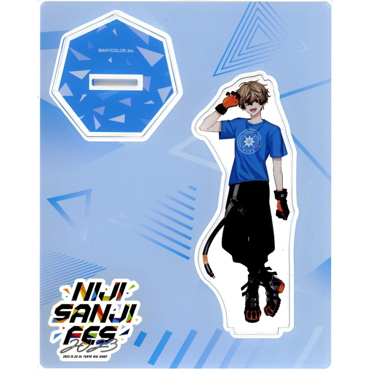 Alban Knox Virtual YouTuber Nijisanji Acrylic Stand Class T-Shirt NIJISANJI Fes 2023 [USED]