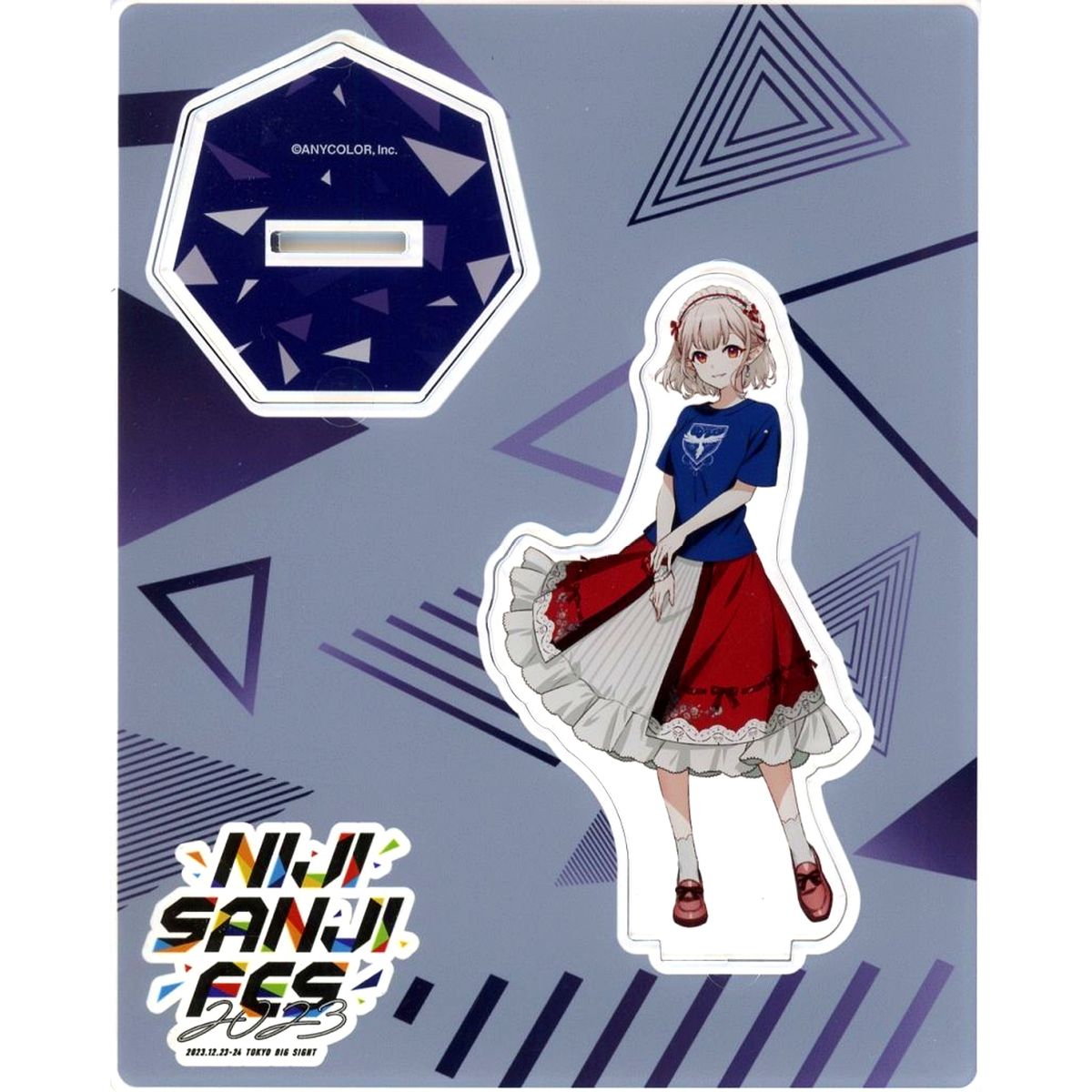 Elu Class T-shirt Acrylic Stand Virtual YouTuber Nijisanji NIJISANJI Fes 2023 [USED]