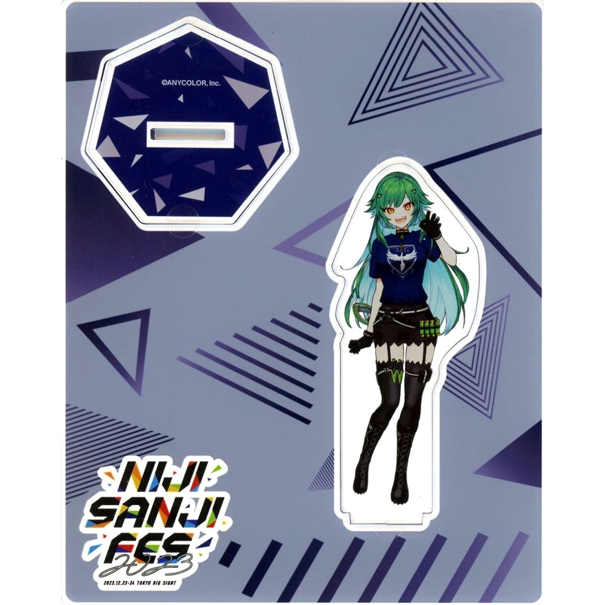 Kitakoji Hisui Class T-Shirt Acrylic Stand Virtual YouTuber Nijisanji NIJISANJI Fes 2023 [USED]
