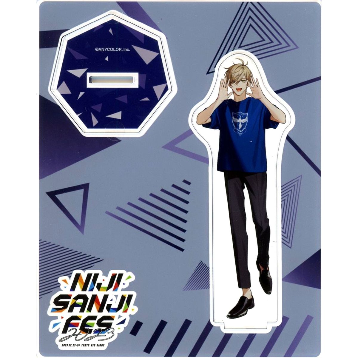 Oliver Evans Class T-shirt Acrylic Stand Virtual YouTuber Nijisanji NIJISANJI Fes 2023 [USED]
