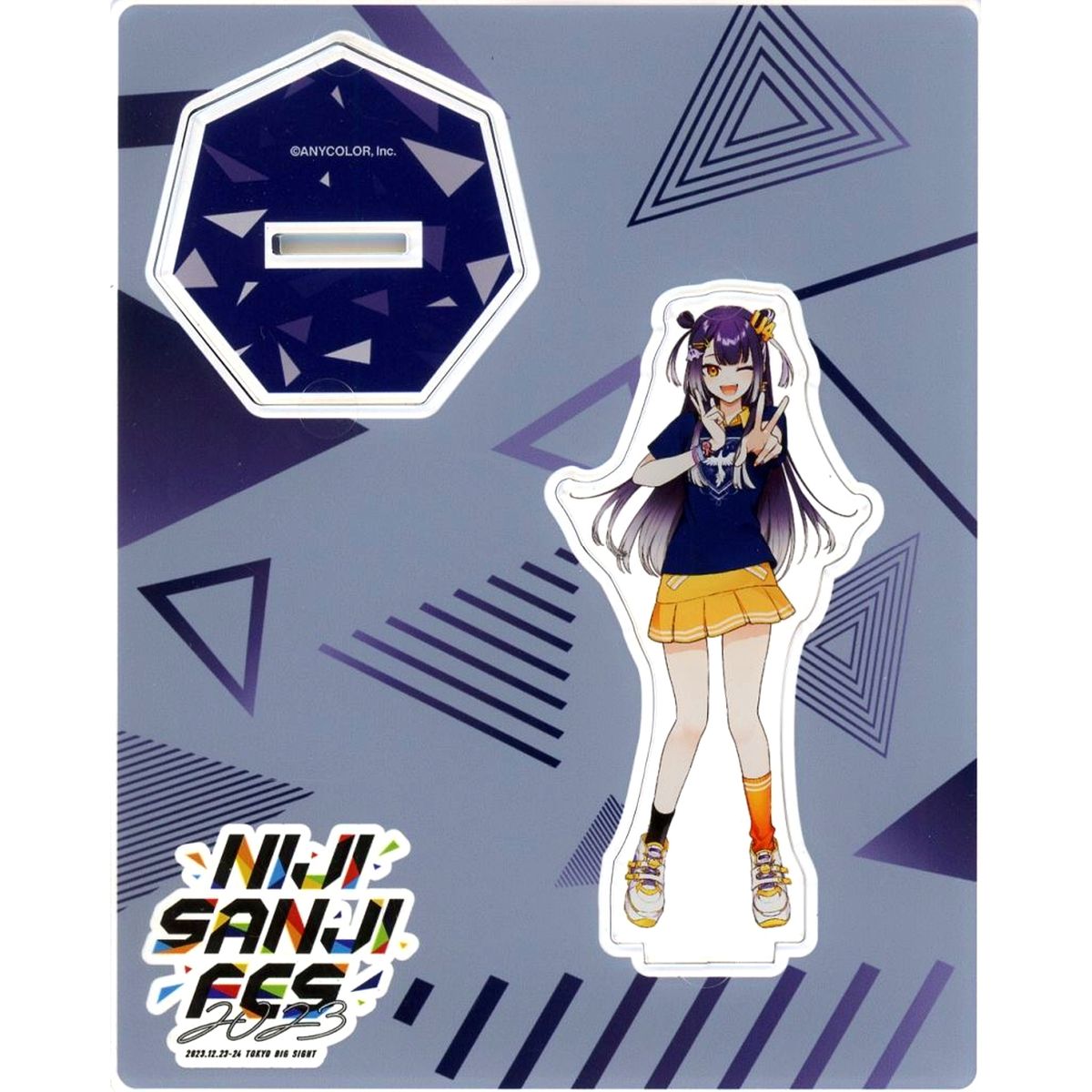 Umise Yotsuha Virtual YouTuber Nijisanji Class T-Shirt Acrylic Stand NIJISANJI Fes 2023 [USED]