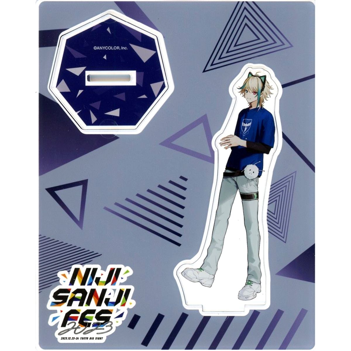 Aza Virtual YouTuber Nijisanji Acrylic Stand Class T-Shirt NIJISANJI Fes 2023 [USED]