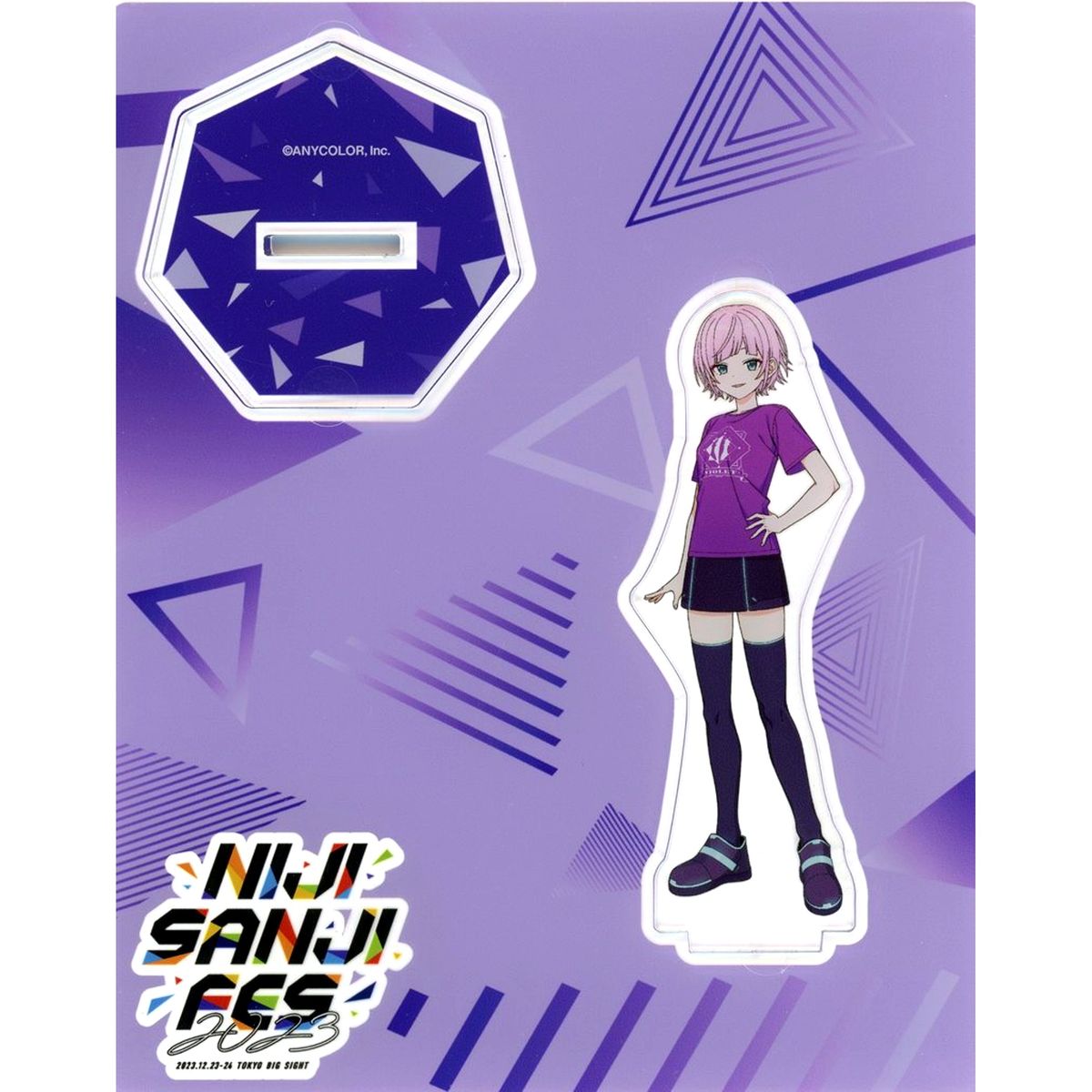 Yuhi Riri Class T-shirt Acrylic Stand Virtual YouTuber Nijisanji NIJISANJI Fes 2023 [USED]