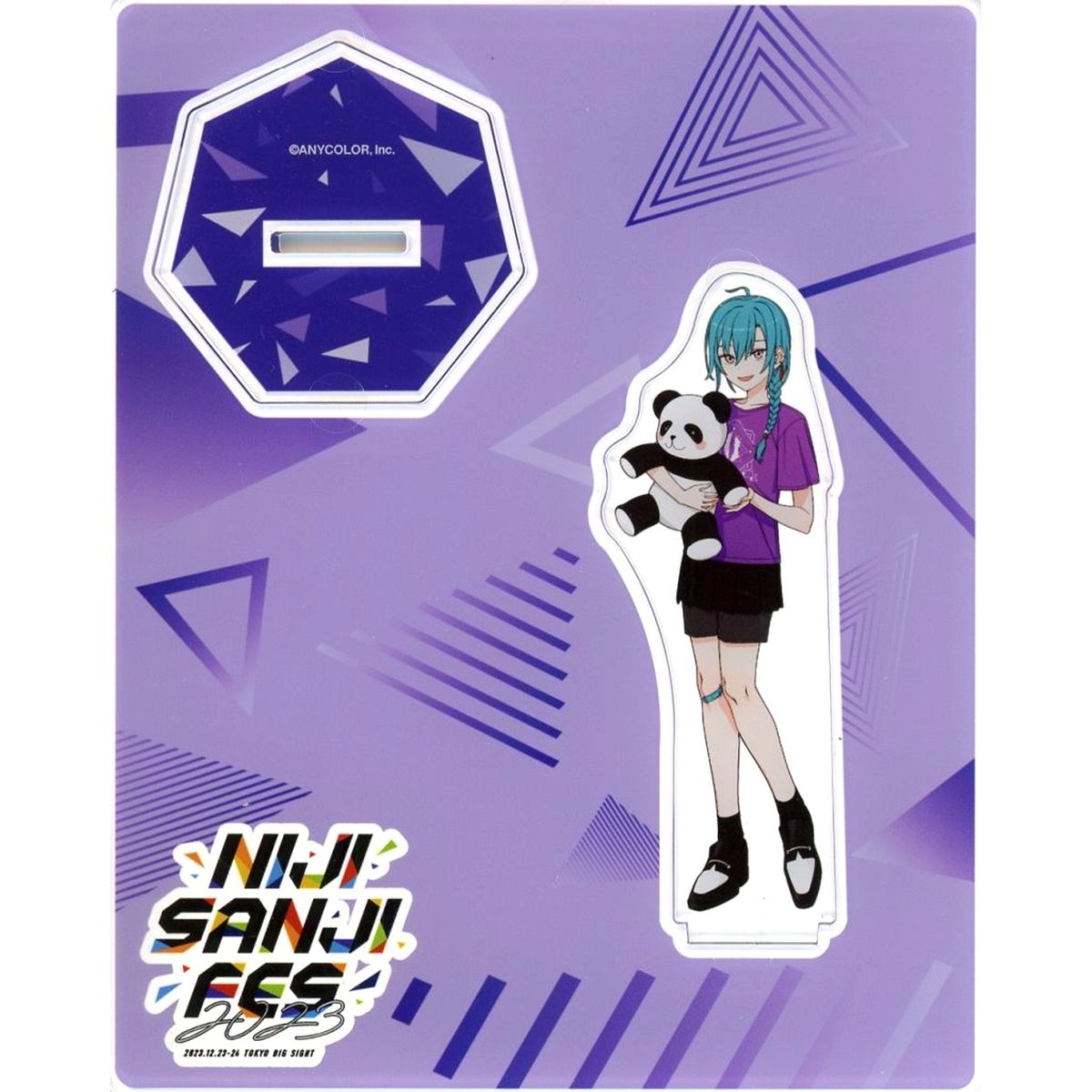 Ryushen Class T-Shirt Acrylic Stand Virtual YouTuber Nijisanji NIJISANJI Fes 2023 [USED]