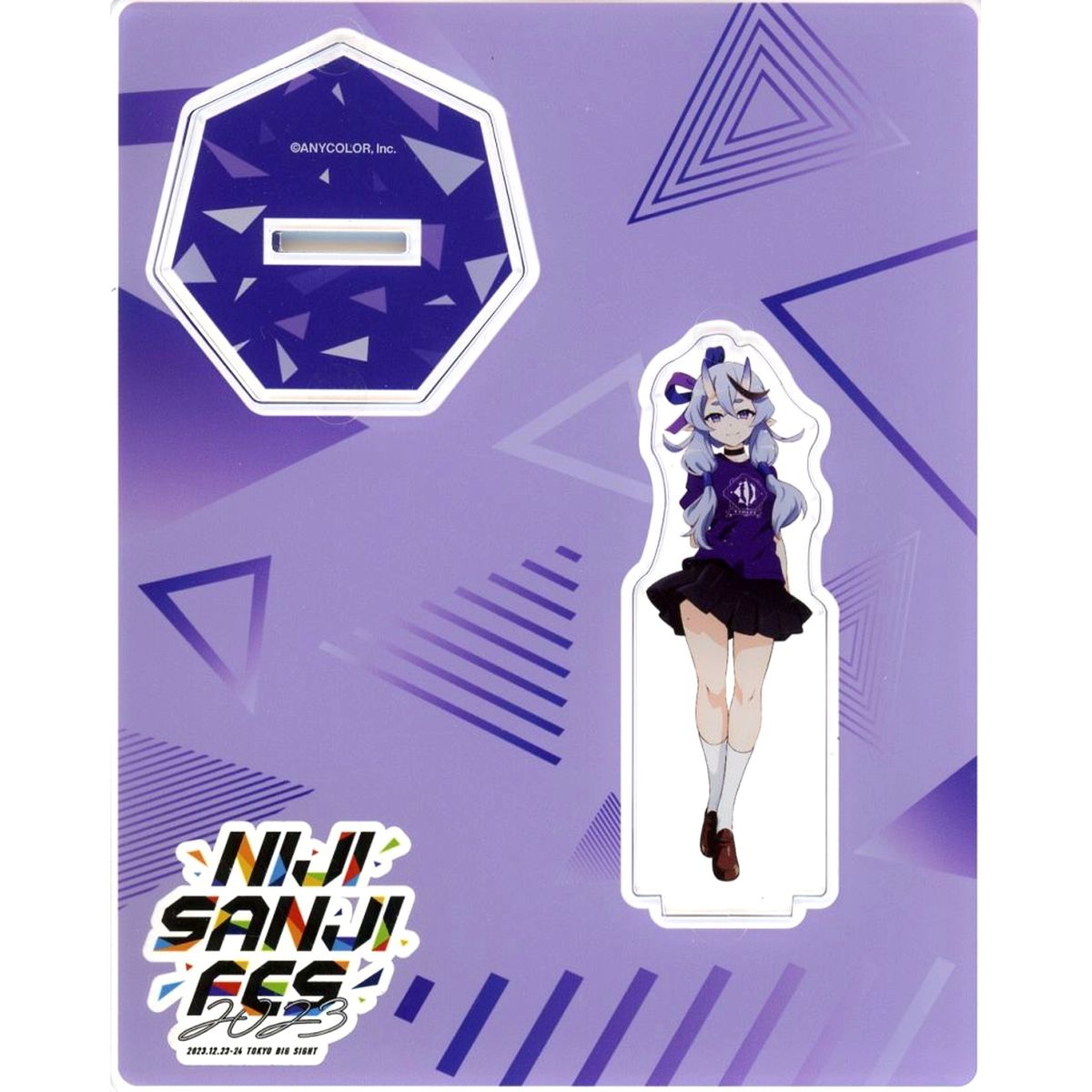 Rindou Mikoto Virtual YouTuber Nijisanji Class T-Shirt Acrylic Stand NIJISANJI Fes 2023 [USED]