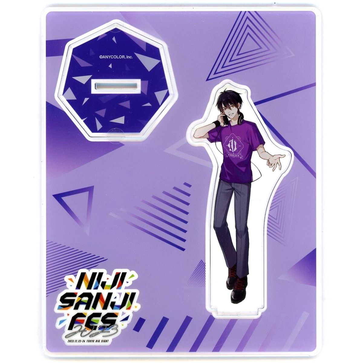 Yumeoi Kakeru Virtual YouTuber Nijisanji Class T-Shirt Acrylic Stand NIJISANJI Fes 2023 [USED]