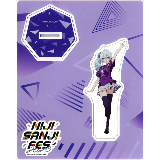 Yukishiro Mahiro Virtual YouTuber Nijisanji Class T-Shirt Acrylic Stand NIJISANJI Fes 2023 [USED]