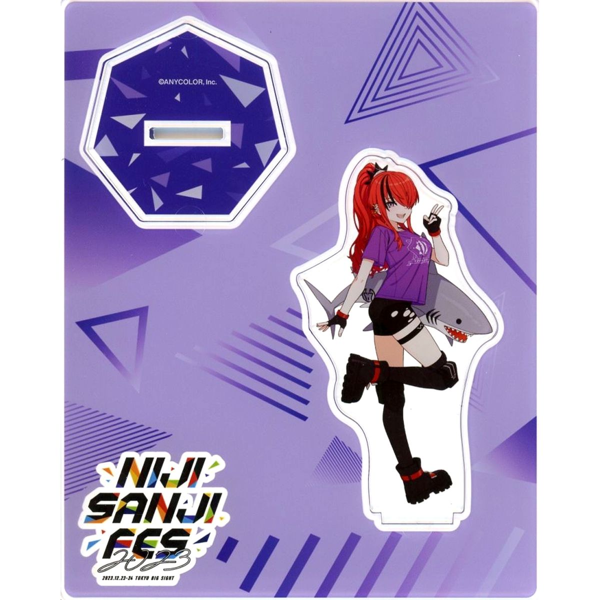 Lain Paterson Class T-Shirt Acrylic Stand Virtual YouTuber Nijisanji NIJISANJI Fes 2023 [USED]