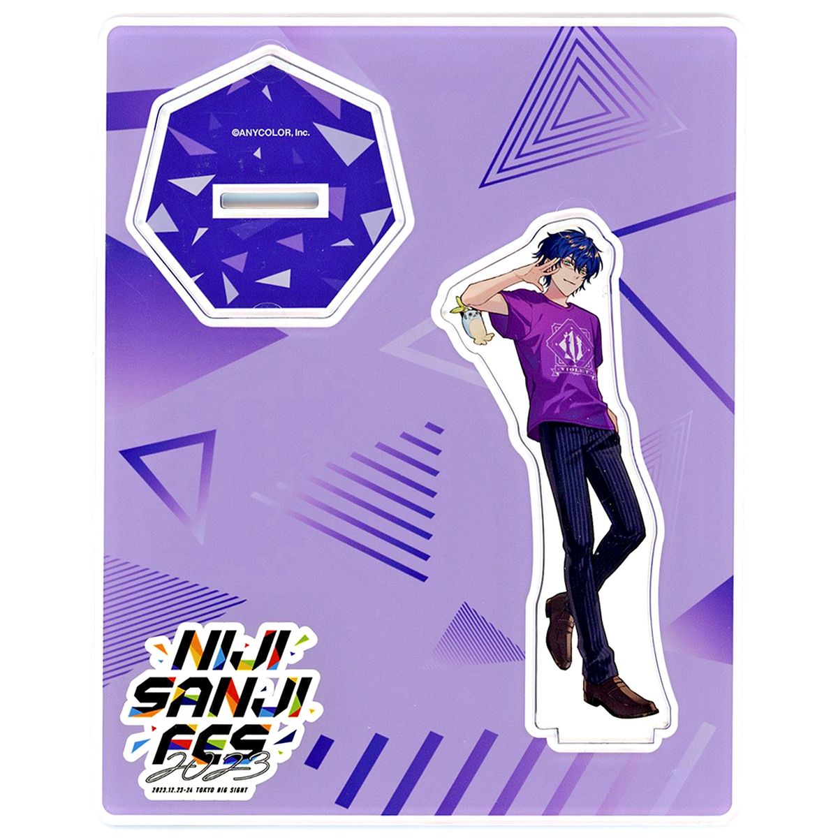 Leos Vincent Class T-shirt Acrylic Stand Virtual YouTuber Nijisanji NIJISANJI Fes 2023 [USED]