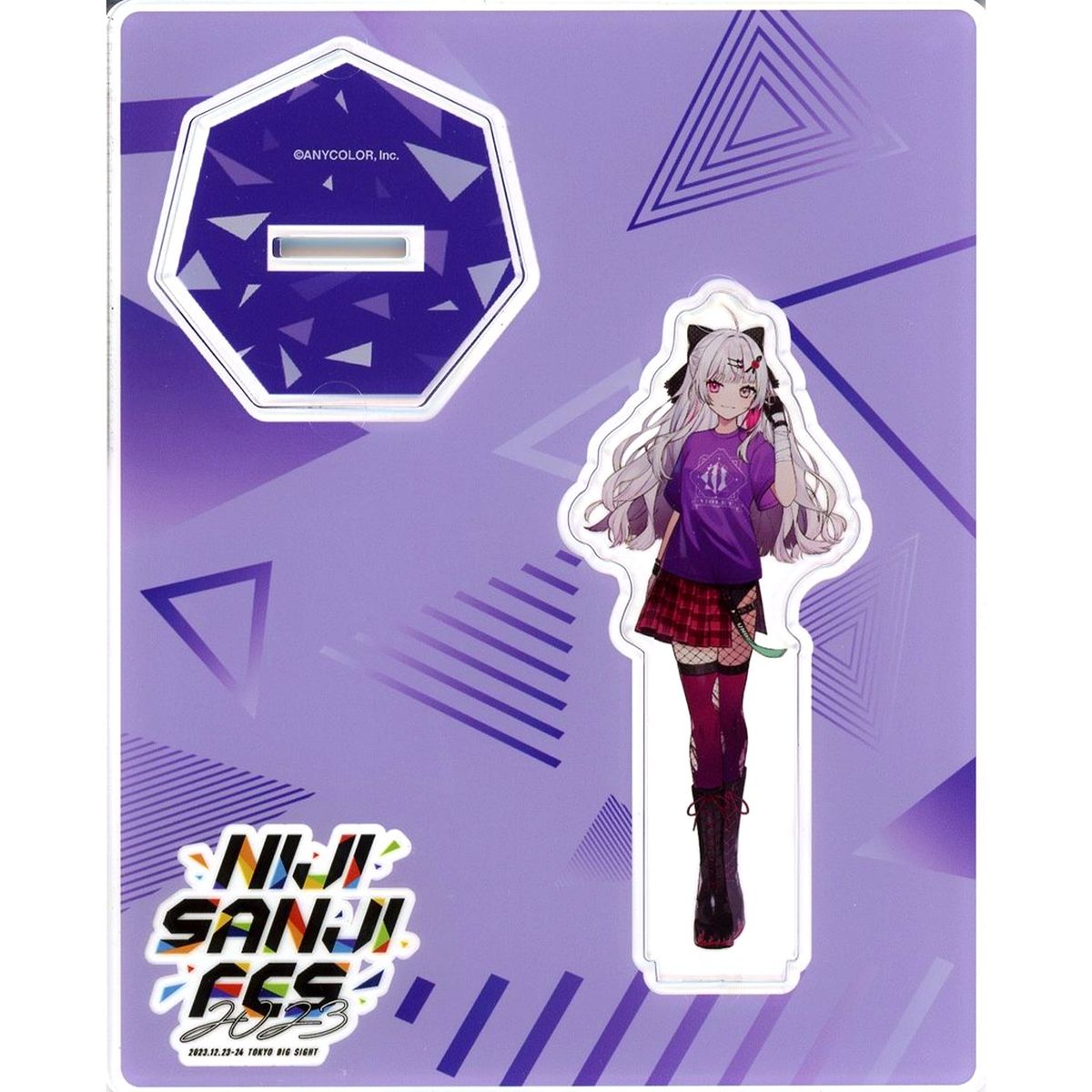 Ishigami Nozomi Class T-Shirt Acrylic Stand Virtual YouTuber Nijisanji NIJISANJI Fes 2023 [USED]
