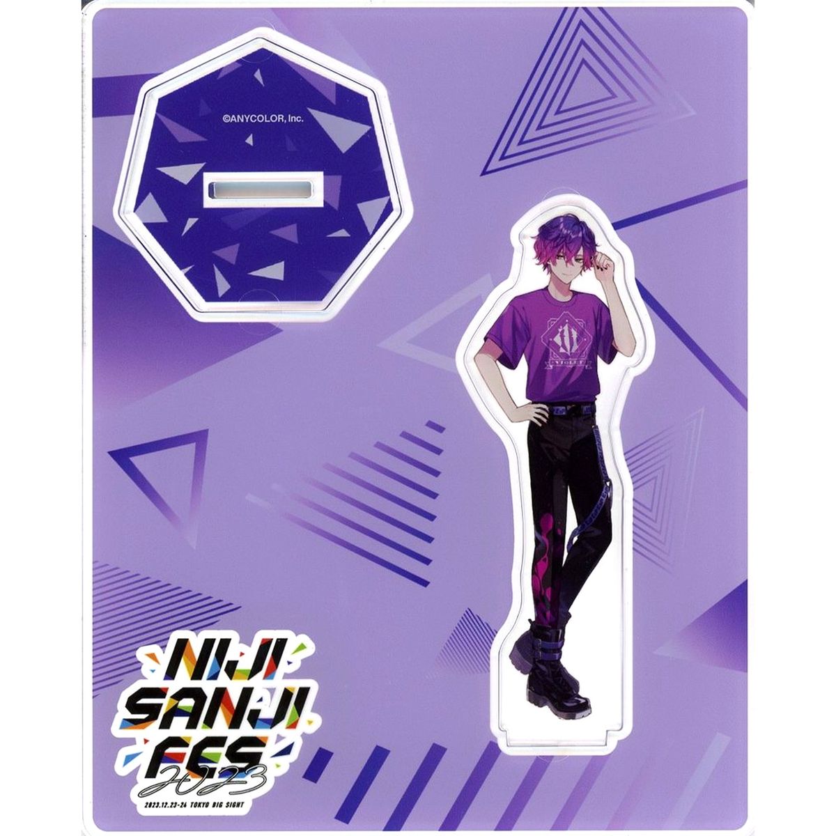 Uki Violeta Class T-shirt Acrylic Stand Virtual YouTuber Nijisanji NIJISANJI Fes 2023 [USED]