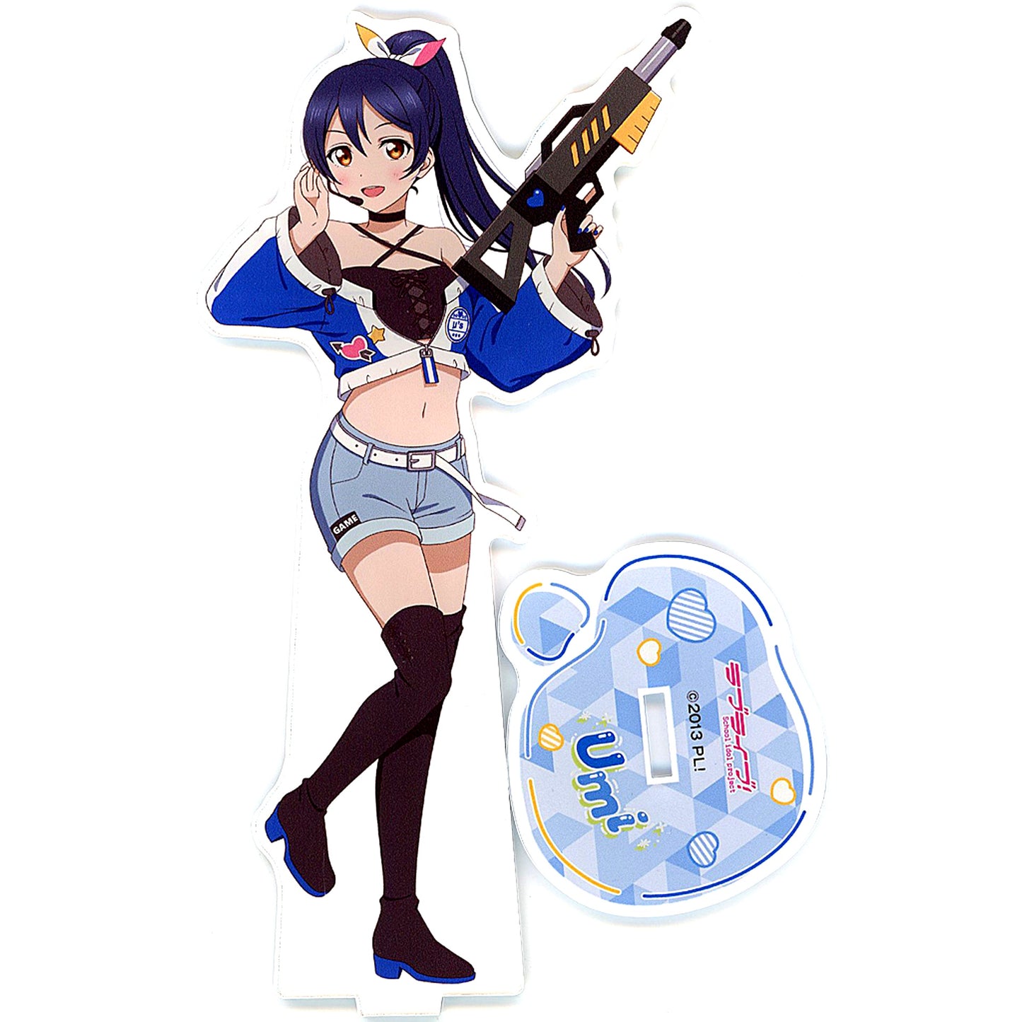 Umi Sonoda Love Live! x Village Vanguard Acrylic Stand BIG Shooting Game [USED]