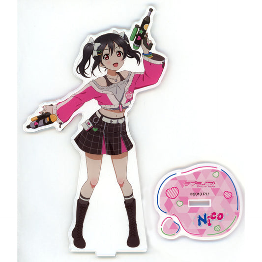 Nico Yazawa Shooting Game Big Acrylic Stand Love Live! x Village Vanguard [USED]