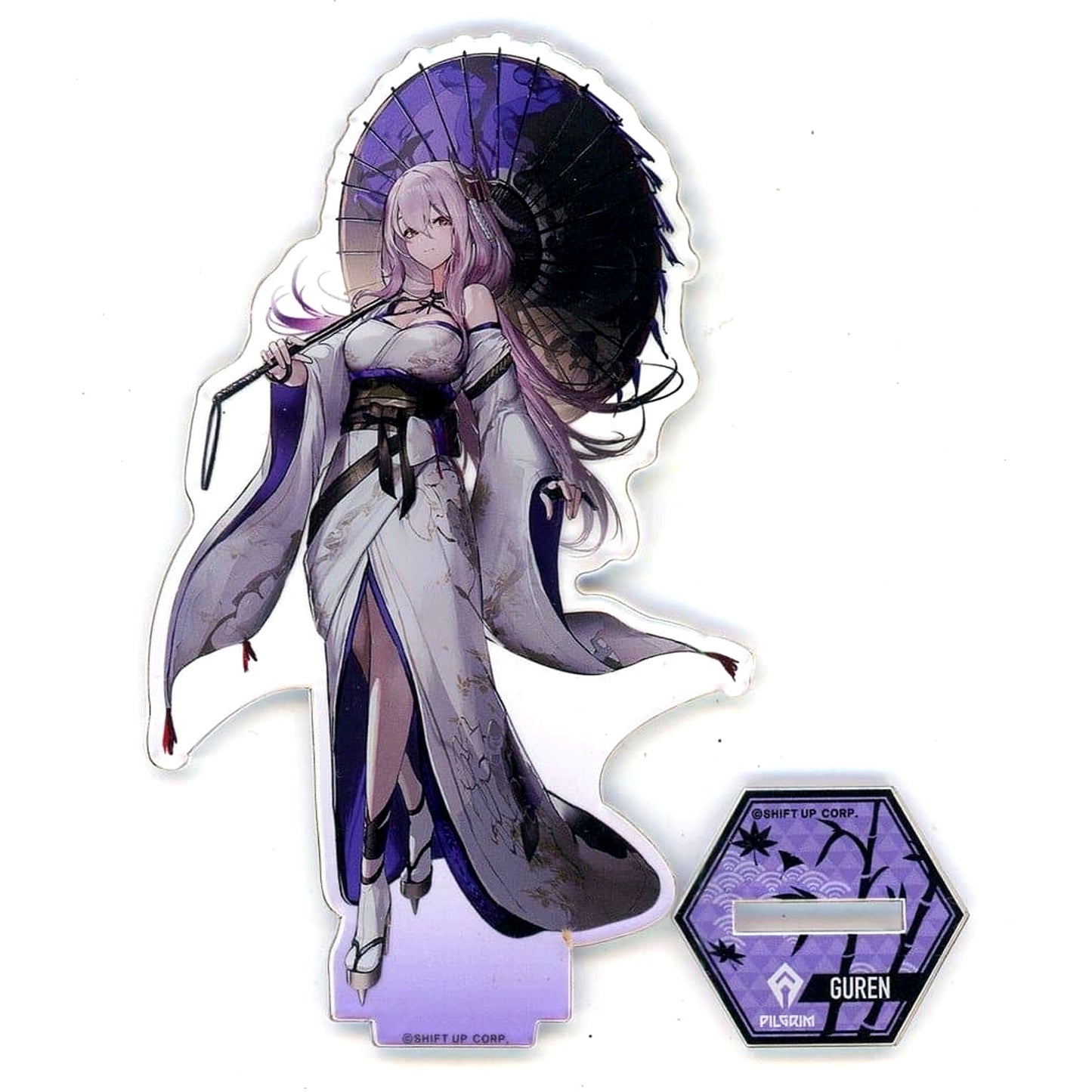 Scarlet Kimono Goddess of Victory: NIKKE 1st Anniversary Area Defense Line POP UP Event Kyoto Area Limited Acrylic Stand [USED]