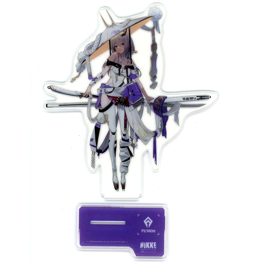 Scarlet GODDESS OF VICTORY: NIKKE Acrylic Stand Release 1st Anniversary Commemorative Peel-Off Advertisement Free Distribution Item [USED]