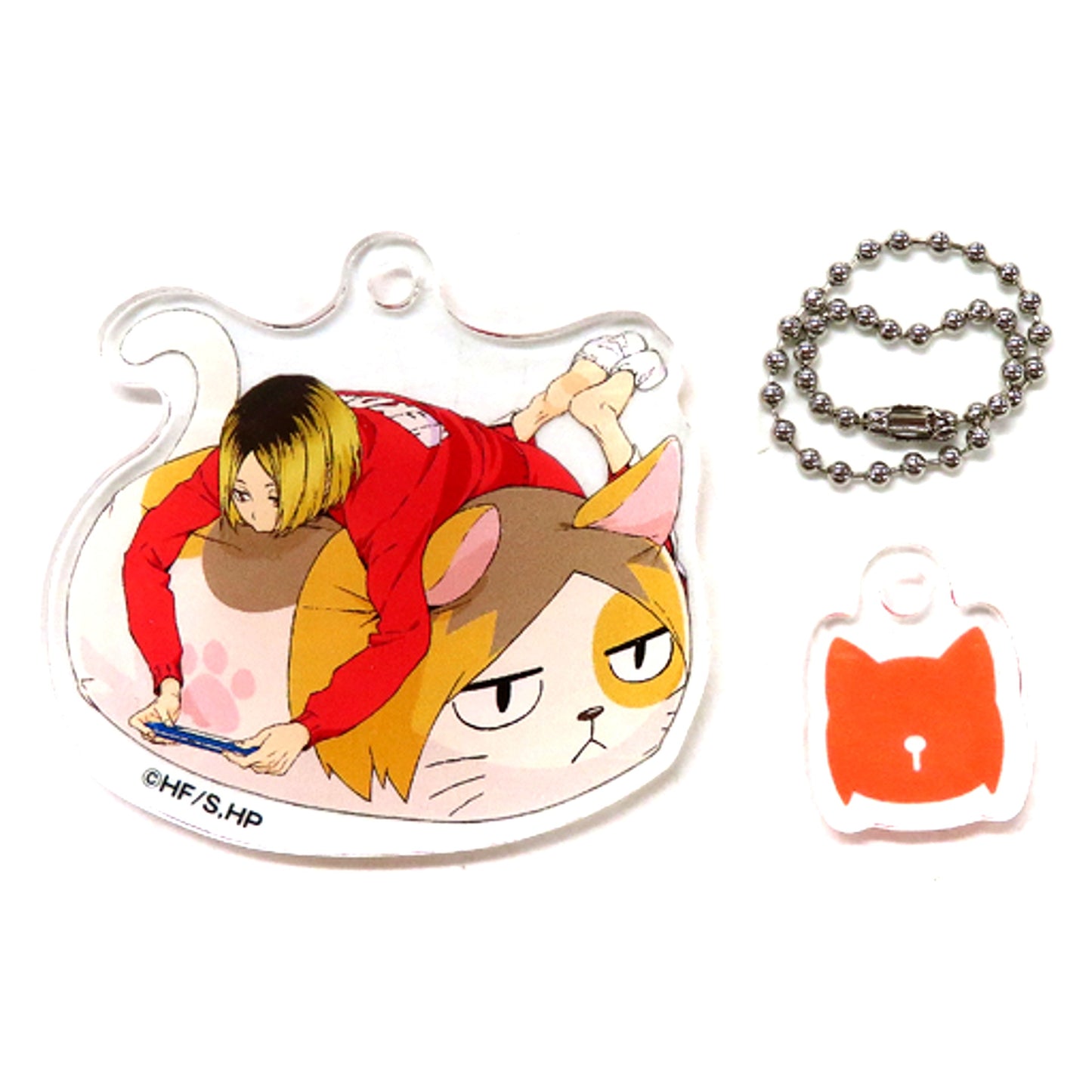 Kenma Kozume Haikyu!! Jump Festa 2024 Goods Acrylic Keychain with Illustration Motif JF2024 Ver. [USED]