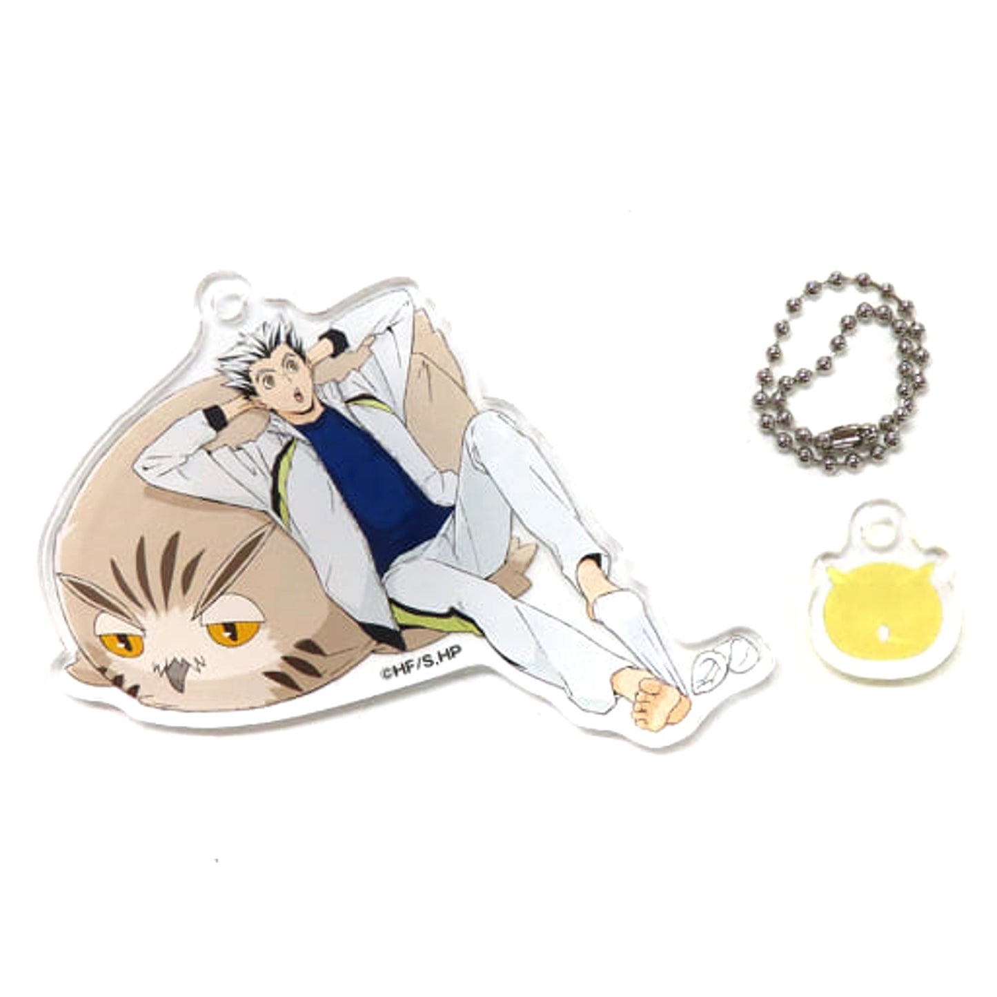 Kotaro Bokuto Haikyu!! Acrylic Keychain with Newly Drawn Motif JF2024 Ver. Jump Festa 2024 Limited [USED]