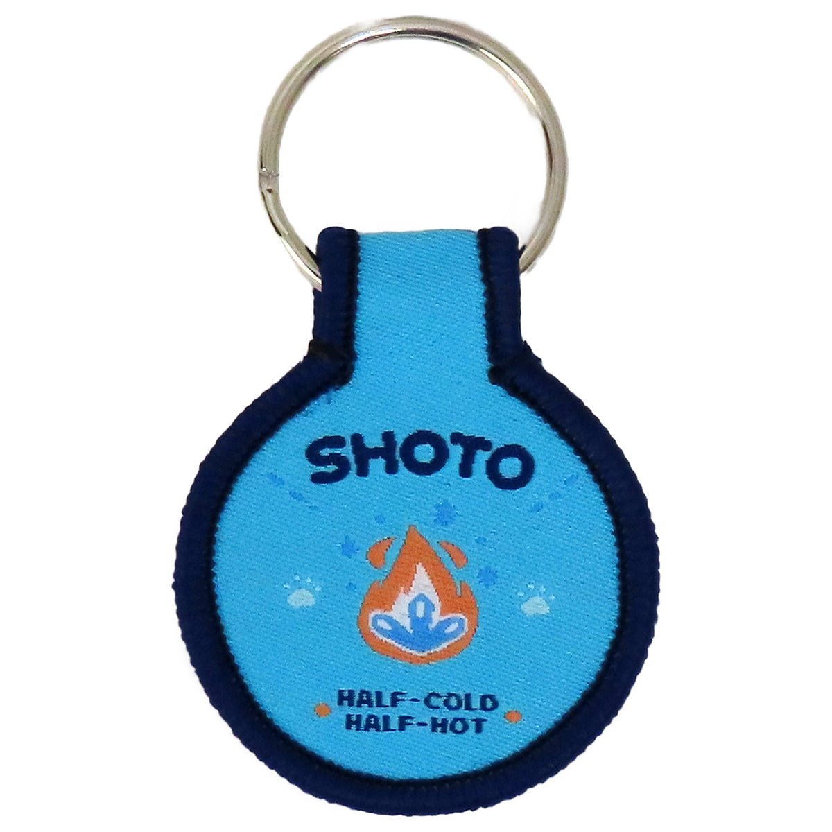 Shoto Todoroki My Hero Academia Trading Embroidery Keychain JF2024 Ver. Jump Festa 2024 Limited [USED]