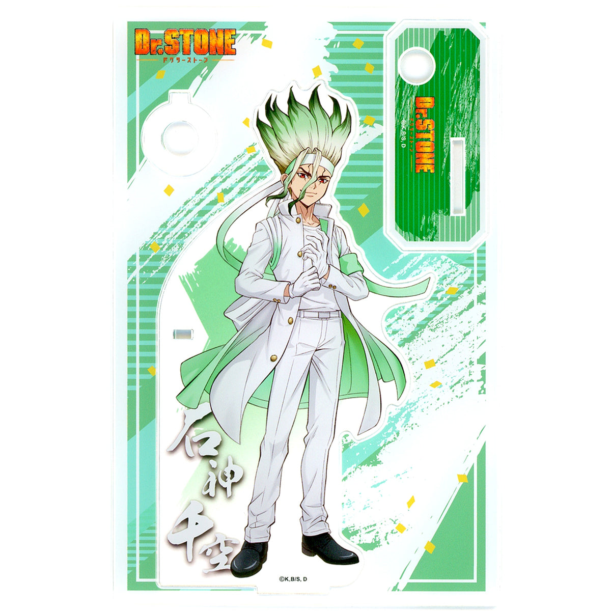 Senku Ishigami Illustration Acrylic Stand JF2024 Ver. Dr. STONE Jump Festa 2024 Goods [USED]