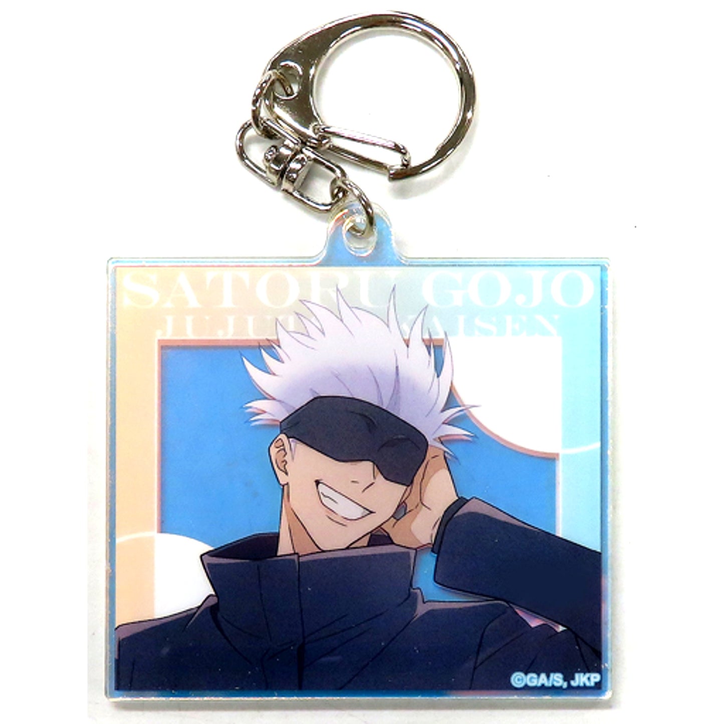 Satoru Gojo Jujutsu Kaisen Shibuya Incident Drawn Aurora Acrylic Keychain JF2024 Jump Festa 2024 [USED]