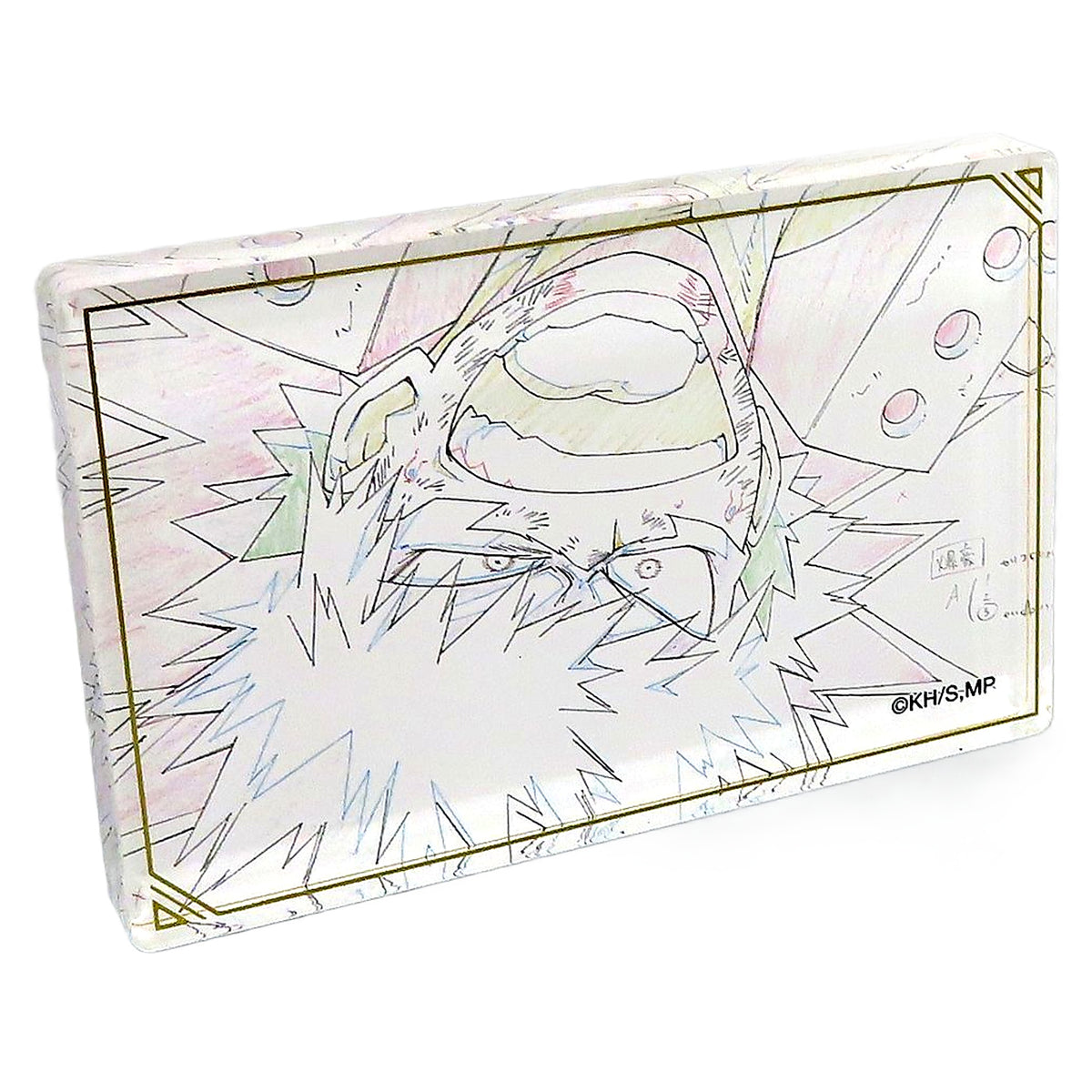 My Hero Academia Katsuki Bakugo Acrylic Block My Hero Academia Ultra Animation Exhibition Limited Acrylic Stands [USED]