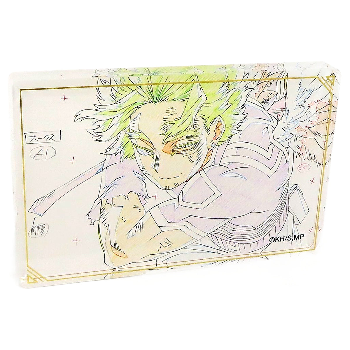 My Hero Academia Hawks Acrylic Block My Hero Academia Ultra Animation Exhibition Limited Acrylic Stands [USED]