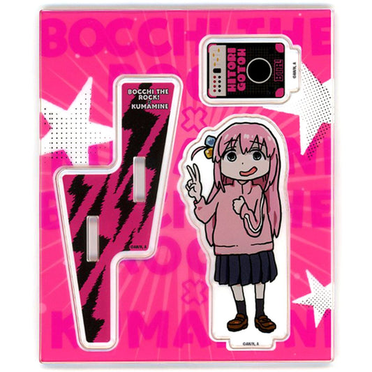 Hitori Gotoh Regular Ver. Acrylic Stand Bocchi The Rock! x Kumamine [USED]