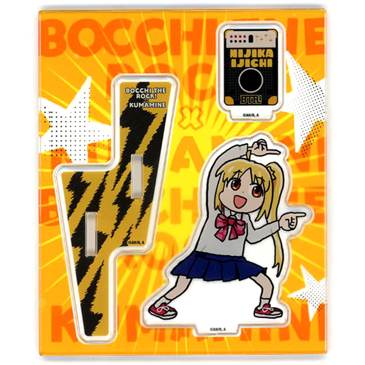 Nijika Ijichi Acrylic Stand Bocchi The Rock! x Kumamine [USED]
