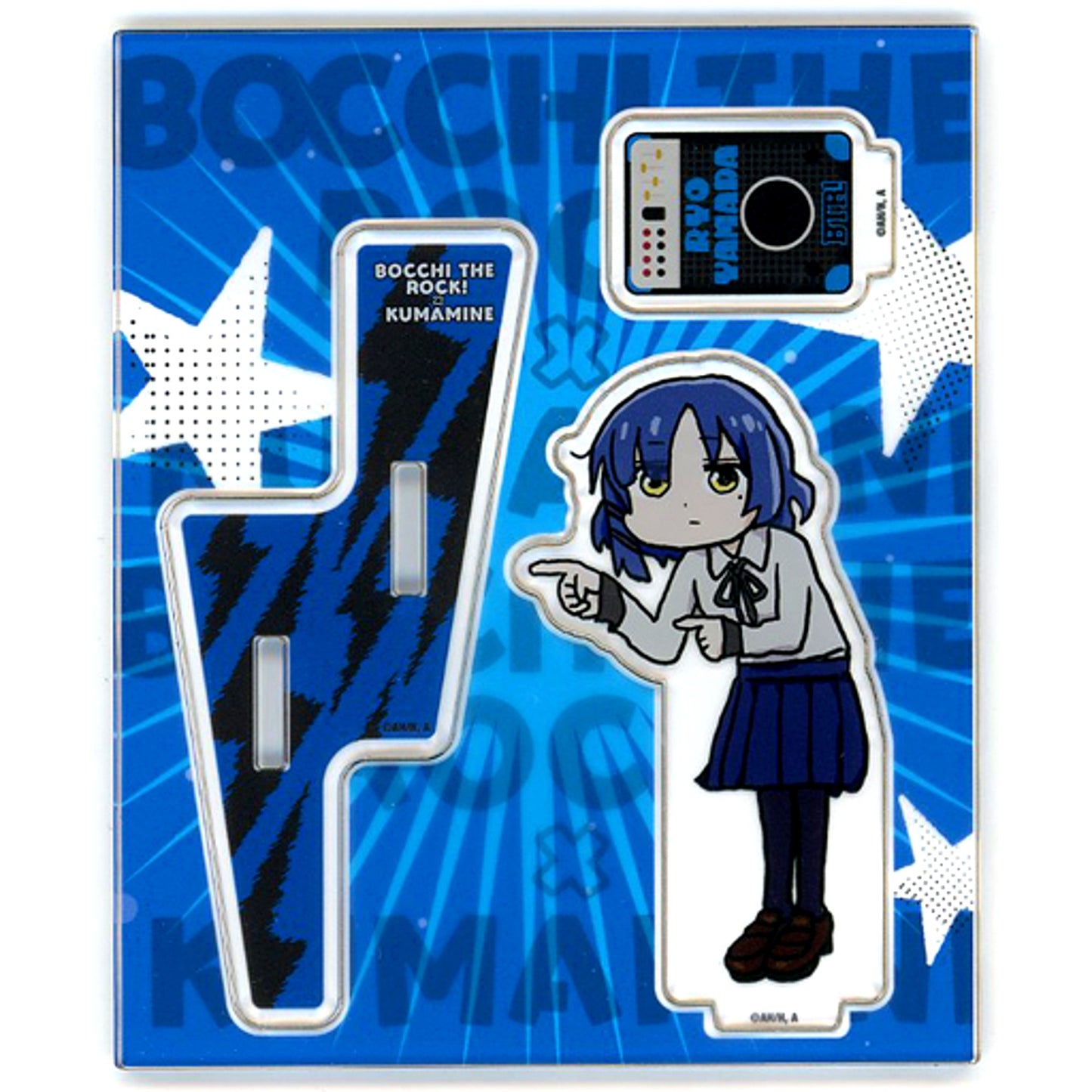 Ryo Yamada Acrylic Stand Bocchi the Rock! x Kumamine [USED]