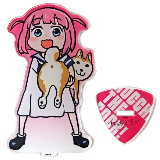 Futari Gotoh & Jimihen Bocchi the Rock! x Kumamine Make-to-Order Ltd Big Acrylic Stand [USED]