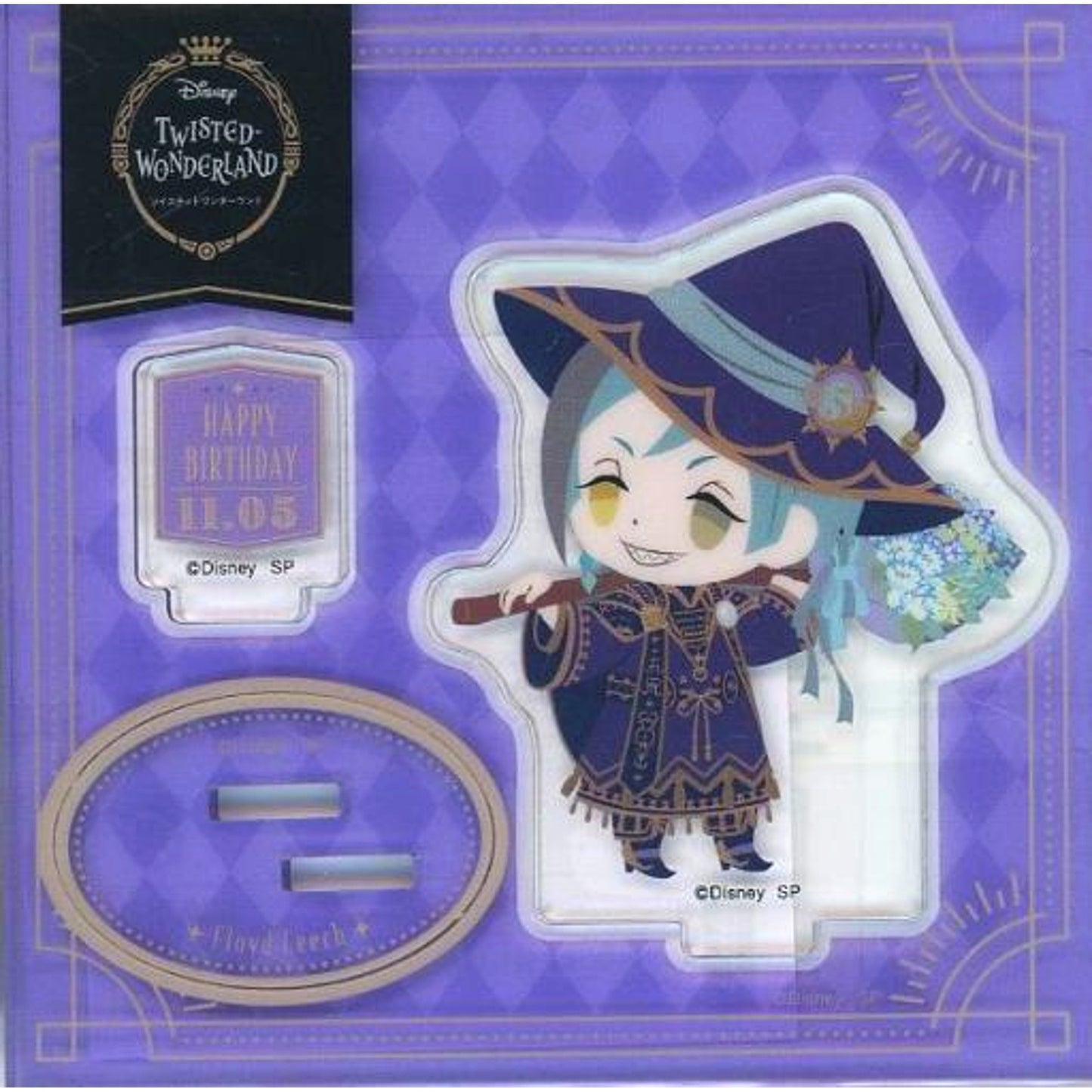 Floyd Leech Disney Twisted Wonderland Birthday 3rd Acrylic Stand [USED]