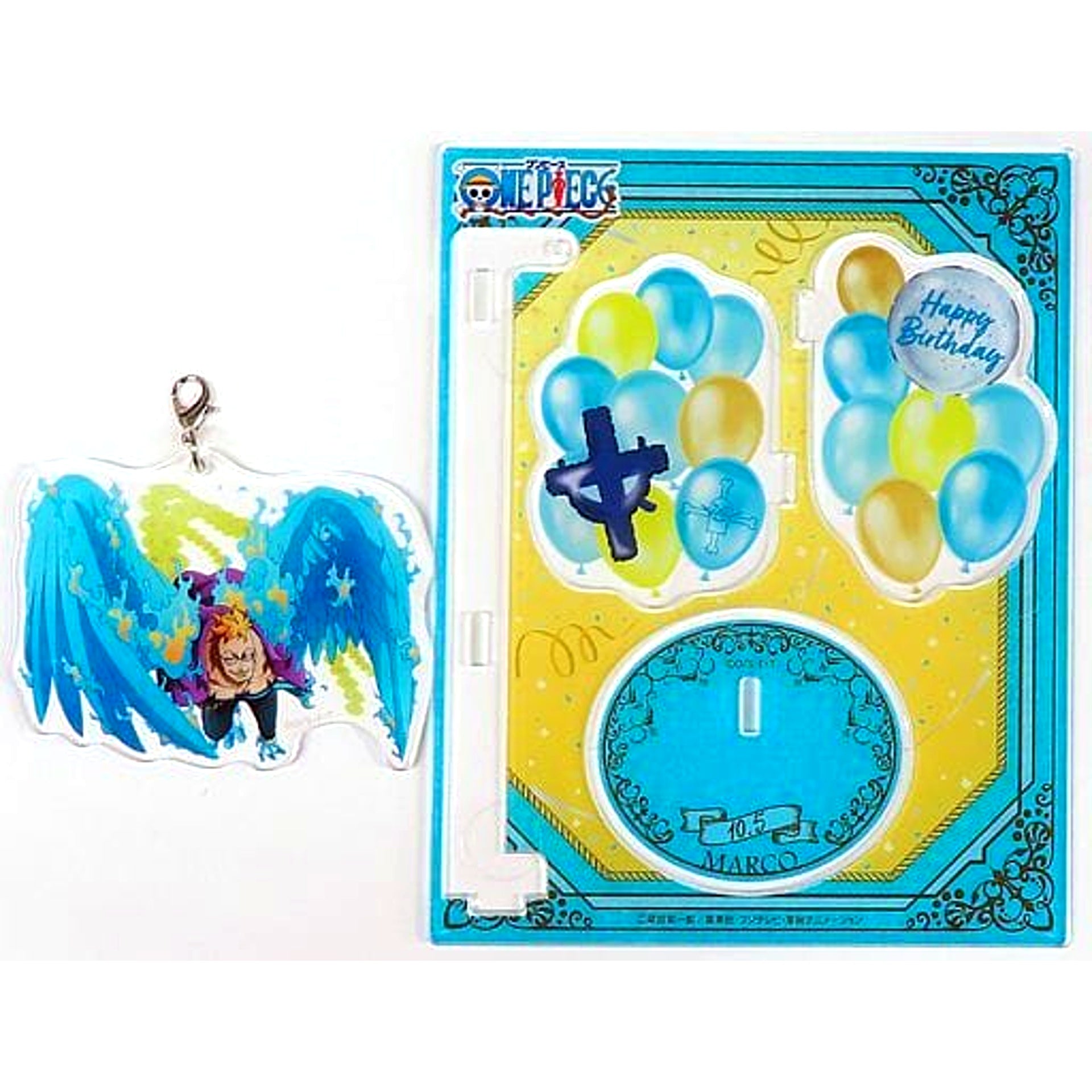 Marco One Piece Mugiwara Store Limited Birthday Yurayura Acrylic Stand 2023 [USED]