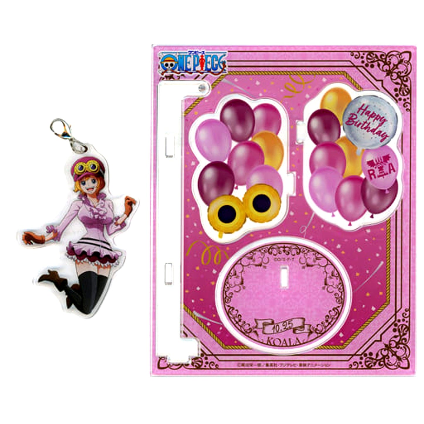 Koala One Piece 2023 Birthday Wobbly Acrylic Stand Mugiwara Store Limited [USED]